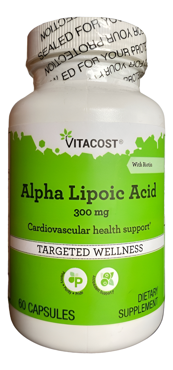 Acido Alfa Lipoico 300mg 60caps
