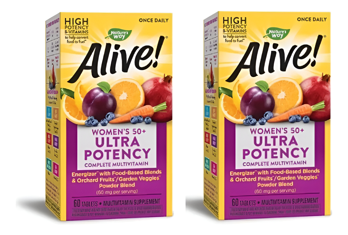 Alive Once Daily Mujer +50 120 Tables De Natures Way