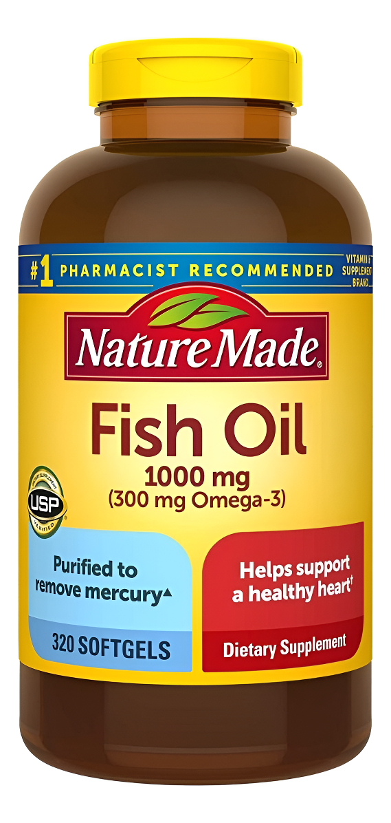 Aceite De Pescado 1000mg 320 Caps