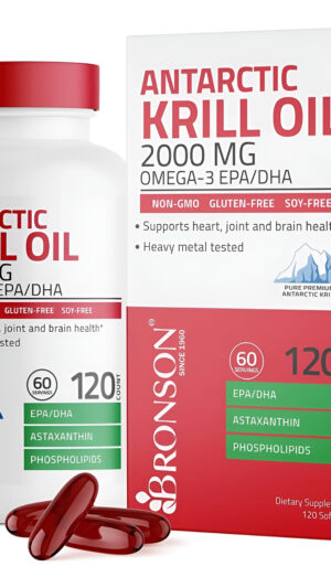 Aceite Krill 120cap Bronson