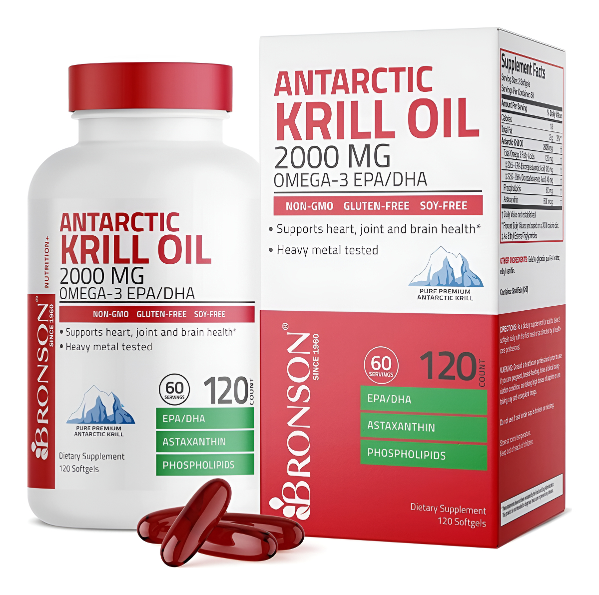 Aceite Krill 120cap Bronson