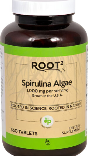 Spirulina 1000 Mg Por Porción - 360 Tabletas Root2