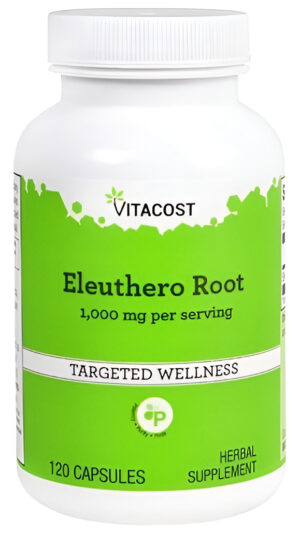 Eleuthero Ginseng Siberiano 1000 Mg 120 Caps De Vitacost