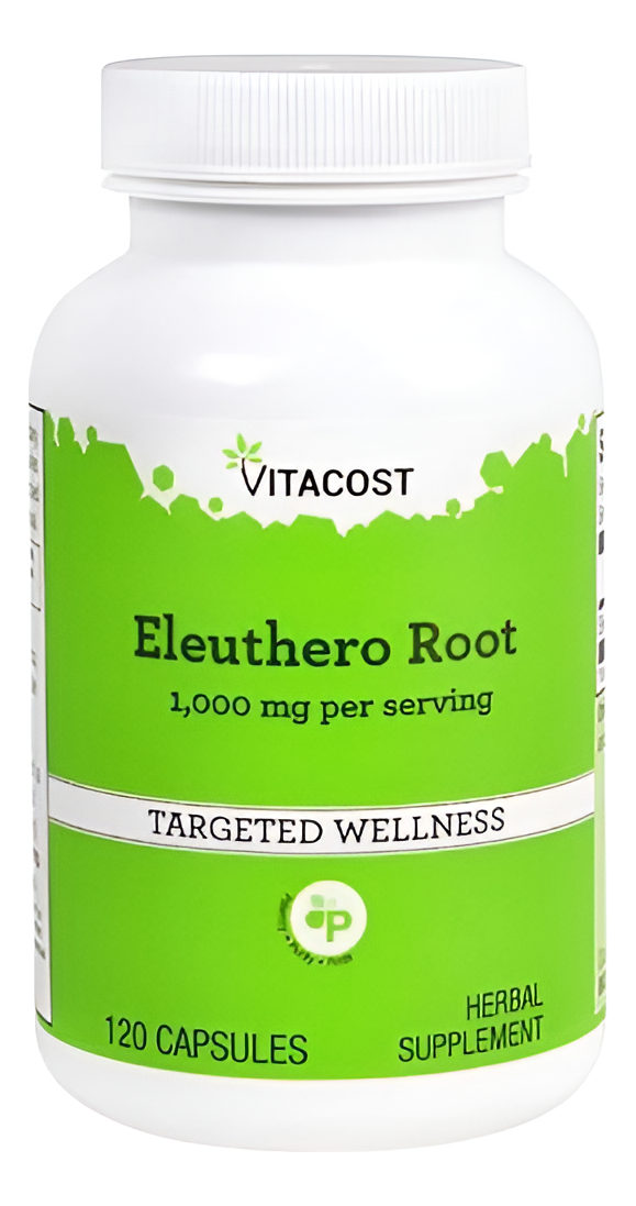 Eleuthero Ginseng Siberiano 1000 Mg 120 Caps De Vitacost