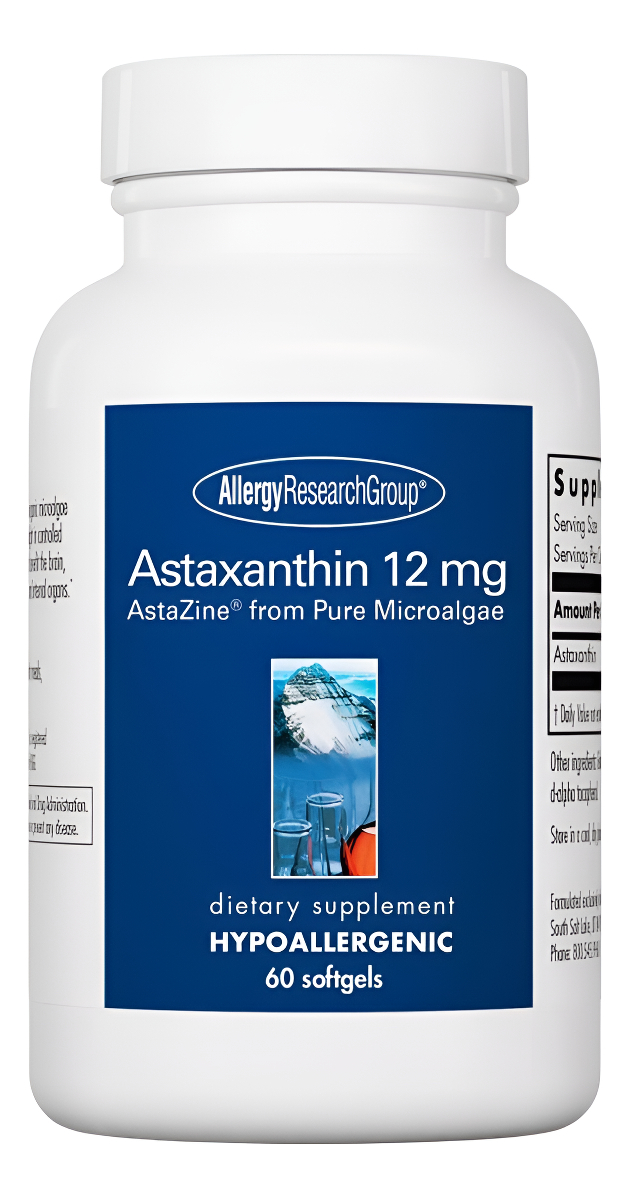 Astaxantina 12 Mg 60 Capsulas