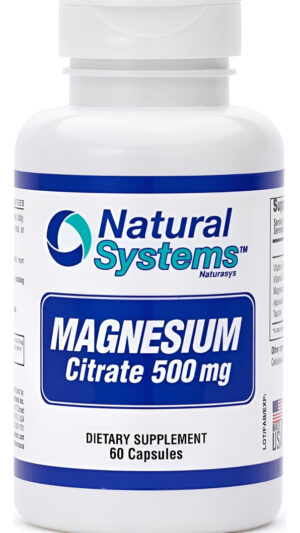 Citrato Magnesio 500mg Natural