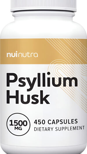 Psyllium 450 Cap Nui Nutra