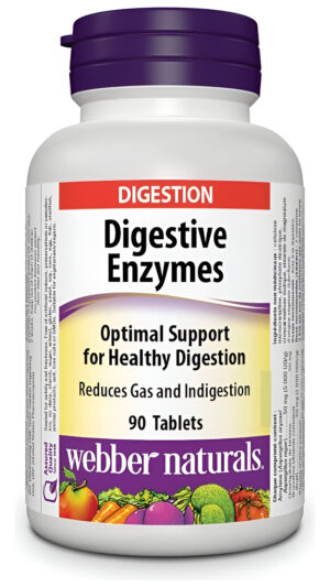 Enzimas Digestivas Webber 90tab