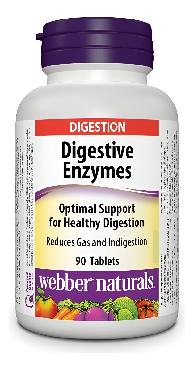 Enzimas Digestivas Webber 90tab
