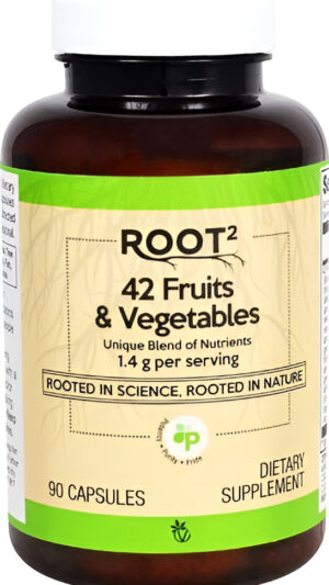 Suplemento De 42 Frutas Y Vegetales- 90 Cáps Blandas Roots2