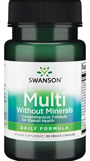 Multi Sin Minerales - Fórmula Diaria - 30 Caps Sw
