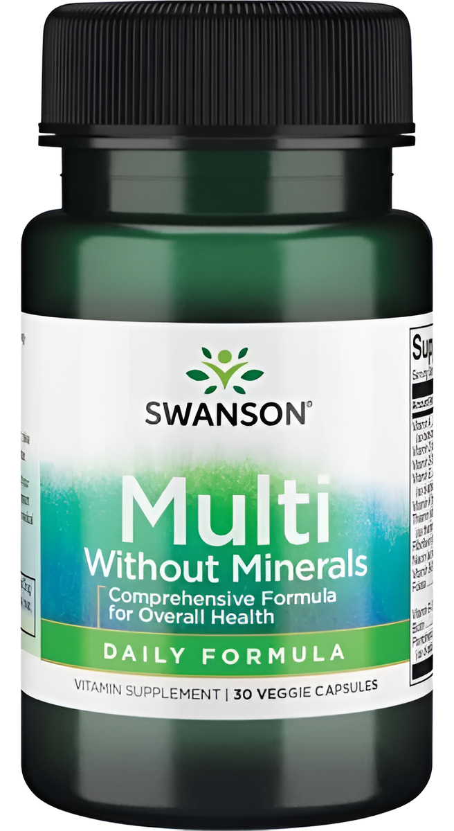 Multi Sin Minerales - Fórmula Diaria - 30 Caps Sw