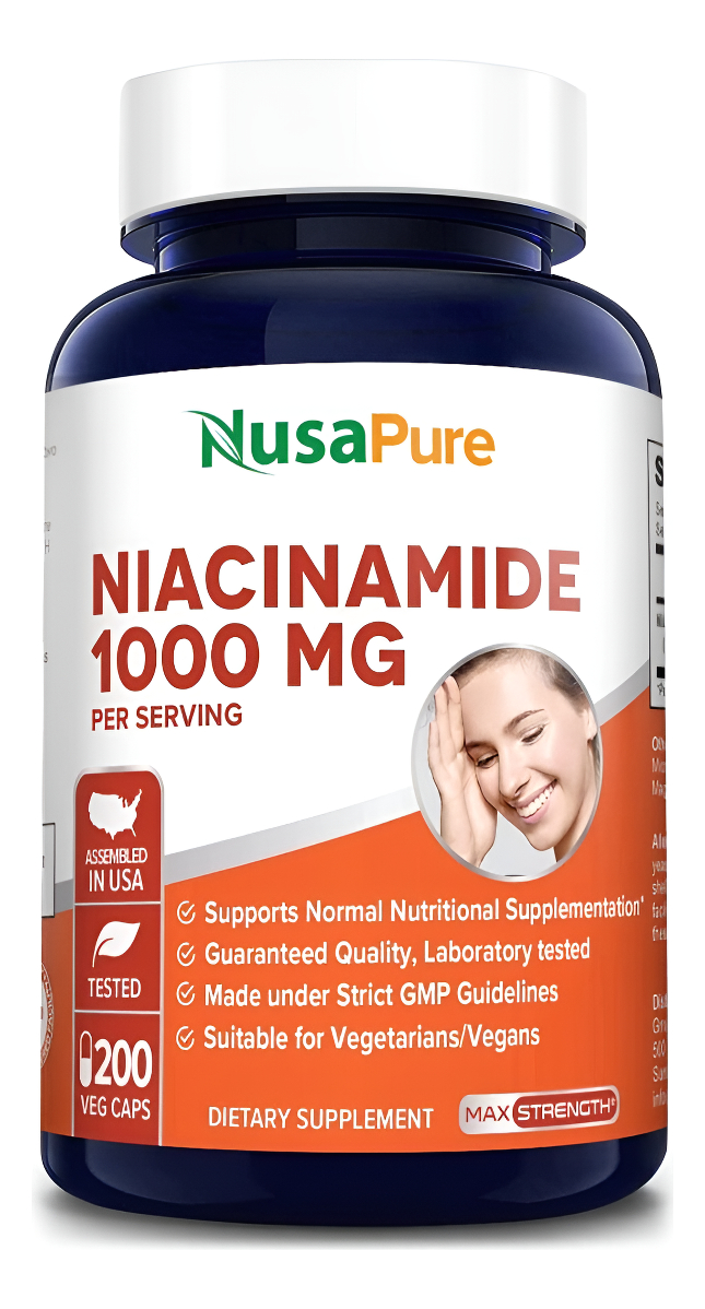 Niacinamida 1000mg 200 Cap Nusa