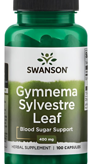 Gymnema Sylvestre 400mg 100 Cáps De Swanson