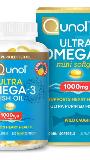 Omega 3 1000mg  180cap Qunol