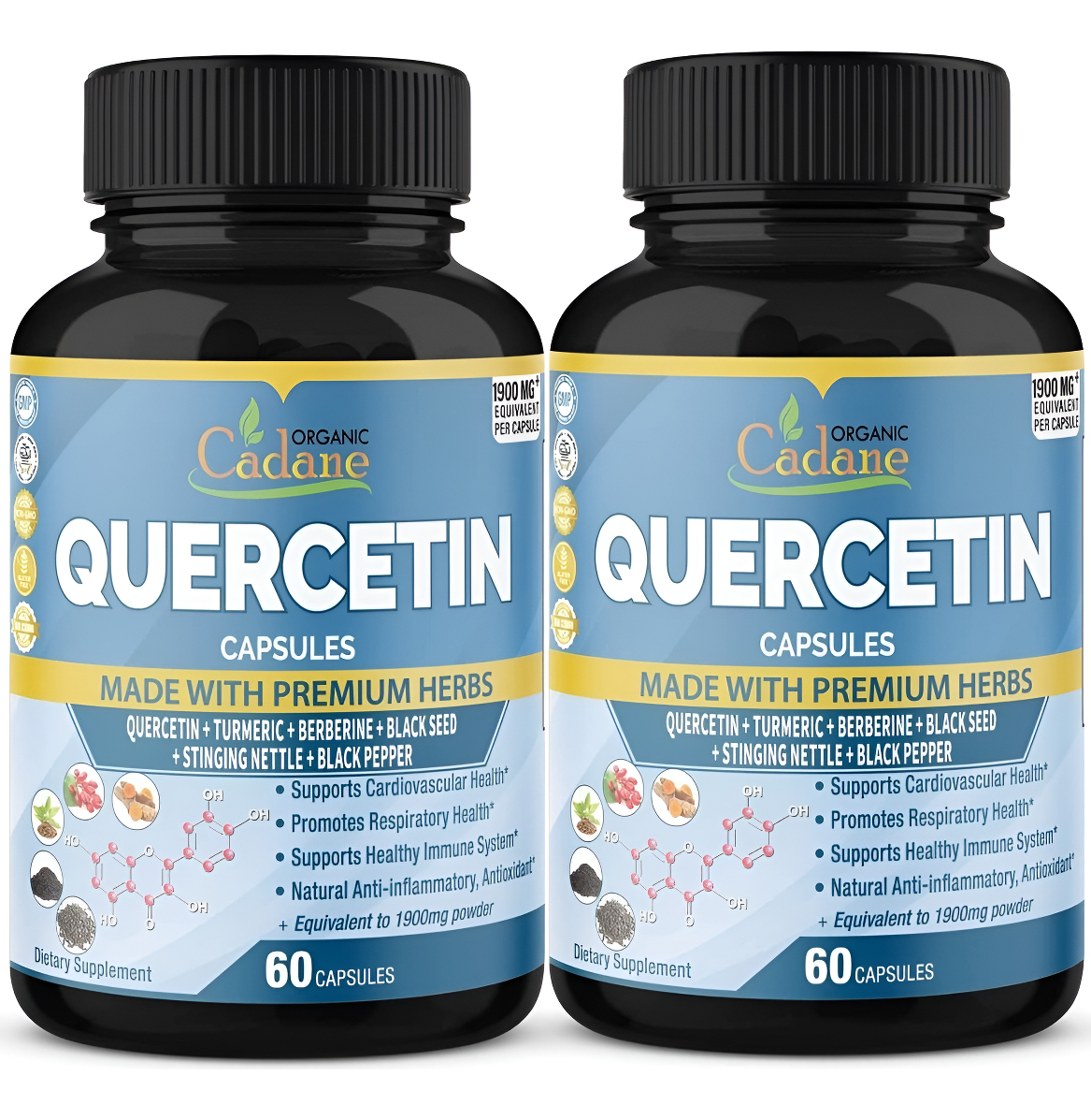 Quercetina Organic Cadane Pack2