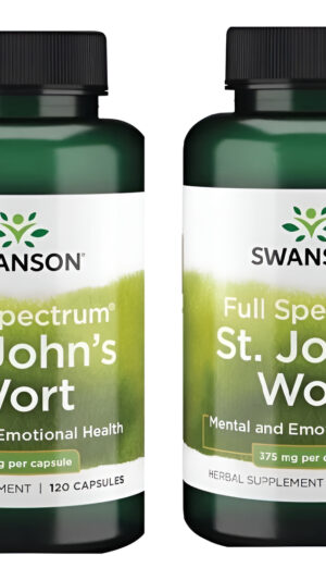 St John's Wort Fullspectrum Ó Hierba De Sanjuan 375mg 120cap