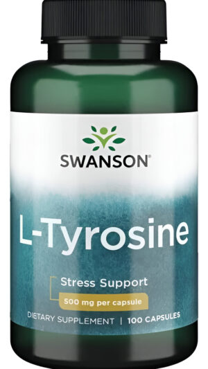 L- Tirosina Tyrosine Tyrosina 500 Mg 100 Cápsulas