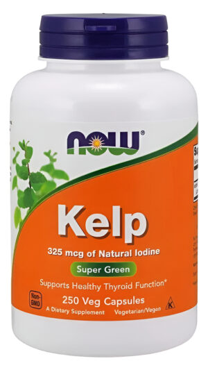Kelp Algas Yodo Natural  325 Mcg 250 Cápsula