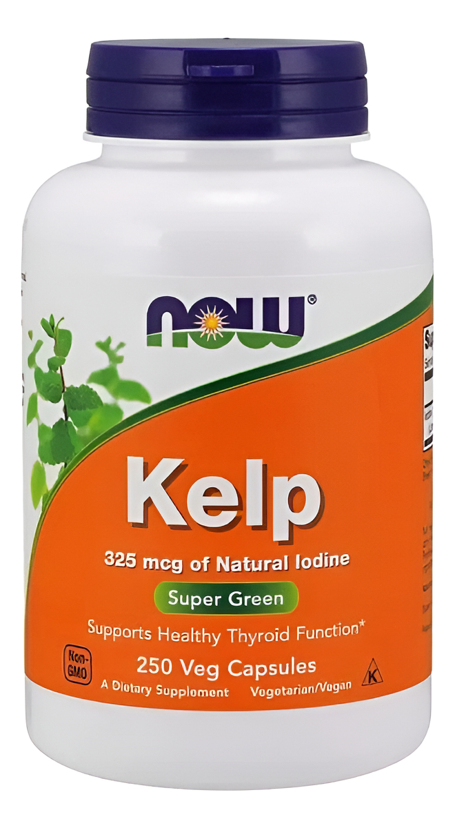 Kelp Algas Yodo Natural 325 Mcg 250 Cápsula