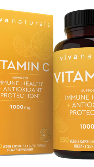 Vitamina C 250caps Viva Natural
