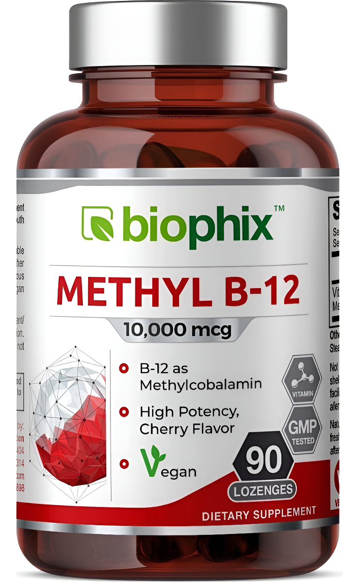 Vitamina B12 10000 Mcg Biophix