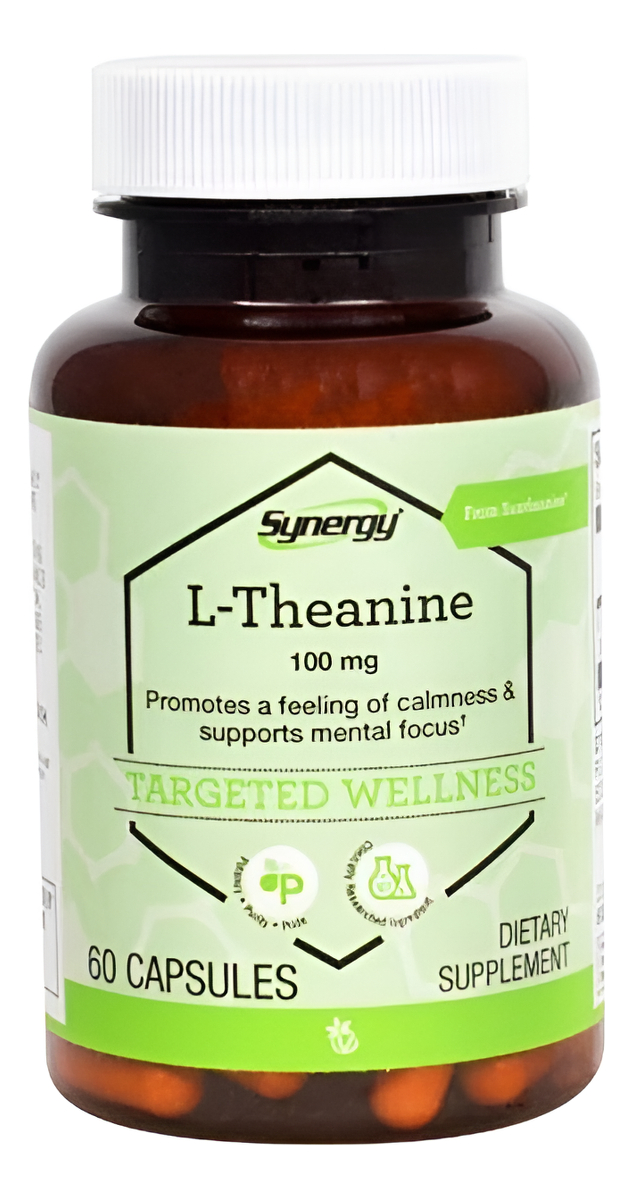 L Theanine From Suntheanine -- 100 Mg - 60 Capsules
