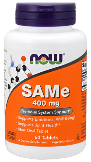 Same - 400 Mg - 60 Tabletas Now Foods