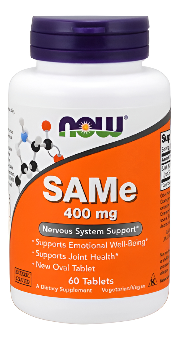 Same - 400 Mg - 60 Tabletas Now Foods