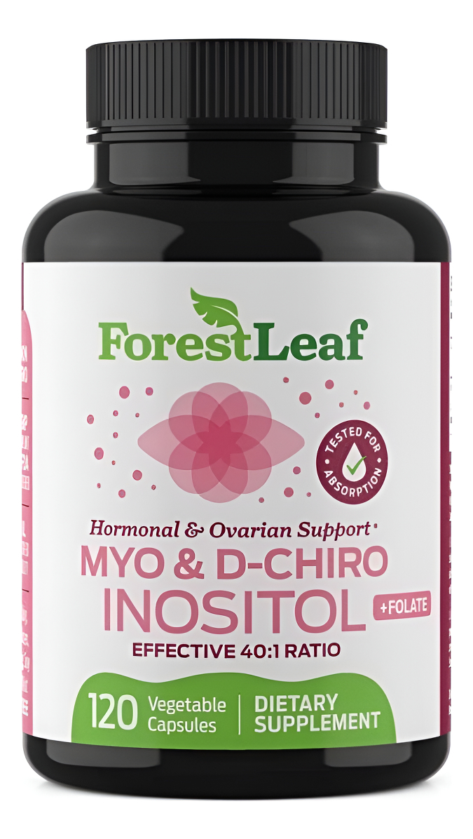 Myo & D-chiro Inositol - Equilibrio Hormonal Y Ovárico, 120u