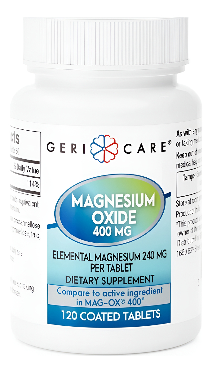 Oxido De Magnesio 120 Tab Geri