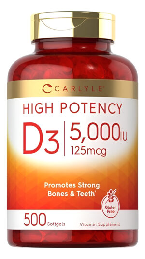 Vitamina D3 5000 Iu | 500 Uds