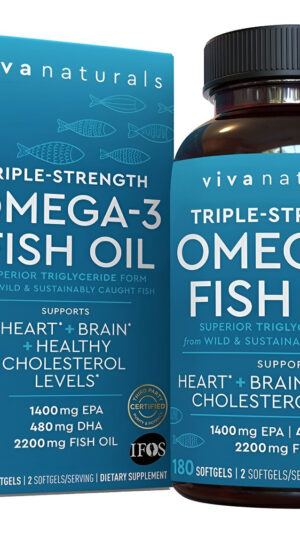 Viva Naturals Omega 3 Fish Oil