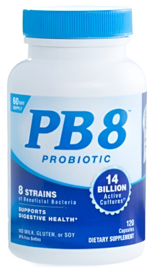 Pb8 Probiotico Apoya Salud Digestiva 14 Mil Millones 120cáps