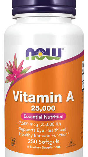 Vitamina A 250 Caps Now - Unidad A
