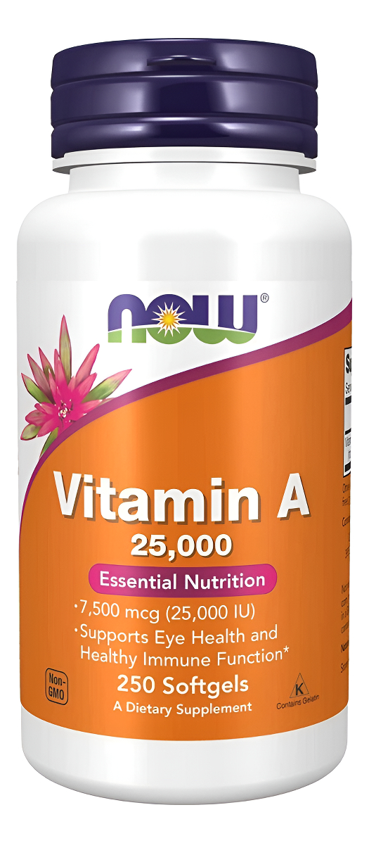 Vitamina A 250 Caps Now - Unidad A