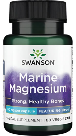 Marine Magnesium 200 Mg 60 Caps De Swanson