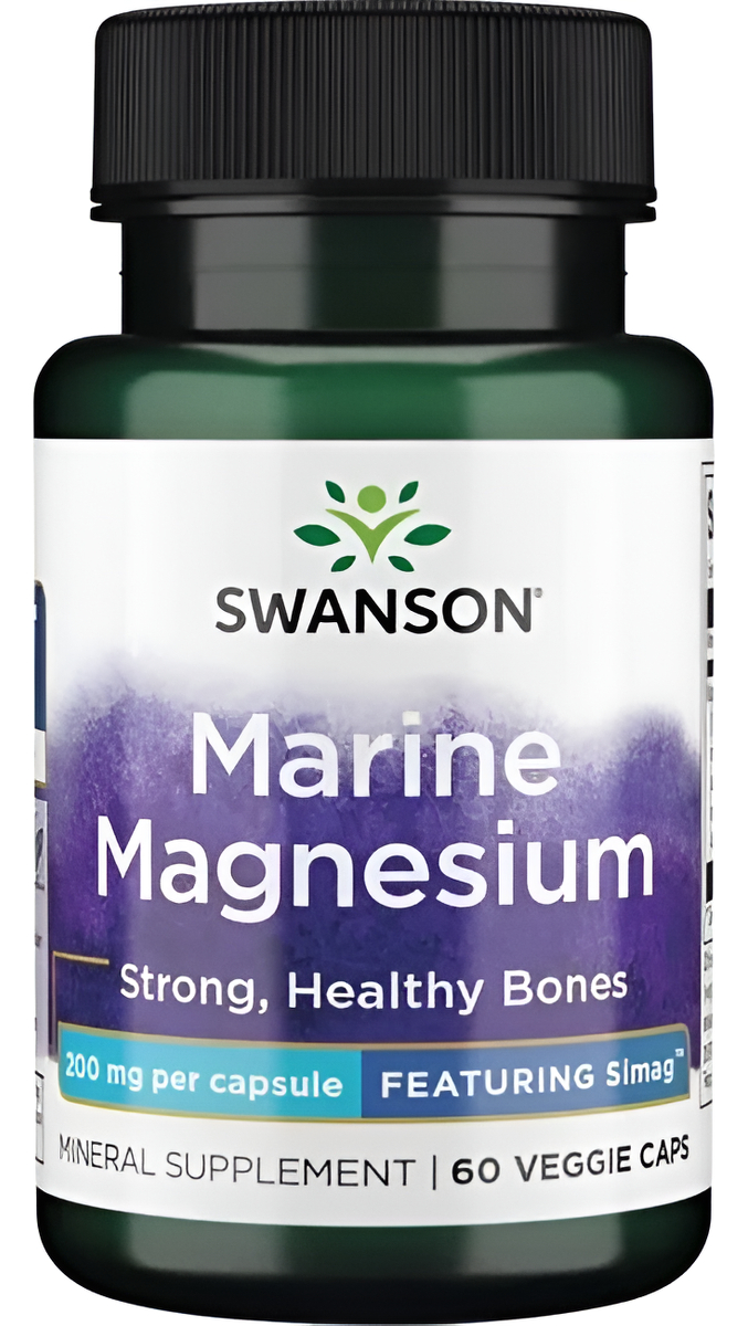 Marine Magnesium 200 Mg 60 Caps De Swanson