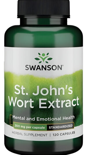 St. John's Wort Extracto Hiperico 120 Caps 300mg Bienestar