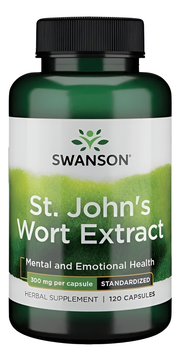 St. John's Wort Extracto Hiperico 120 Caps 300mg Bienestar