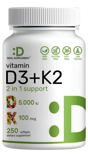 Vitamina D3 Con K2 250caps Deal