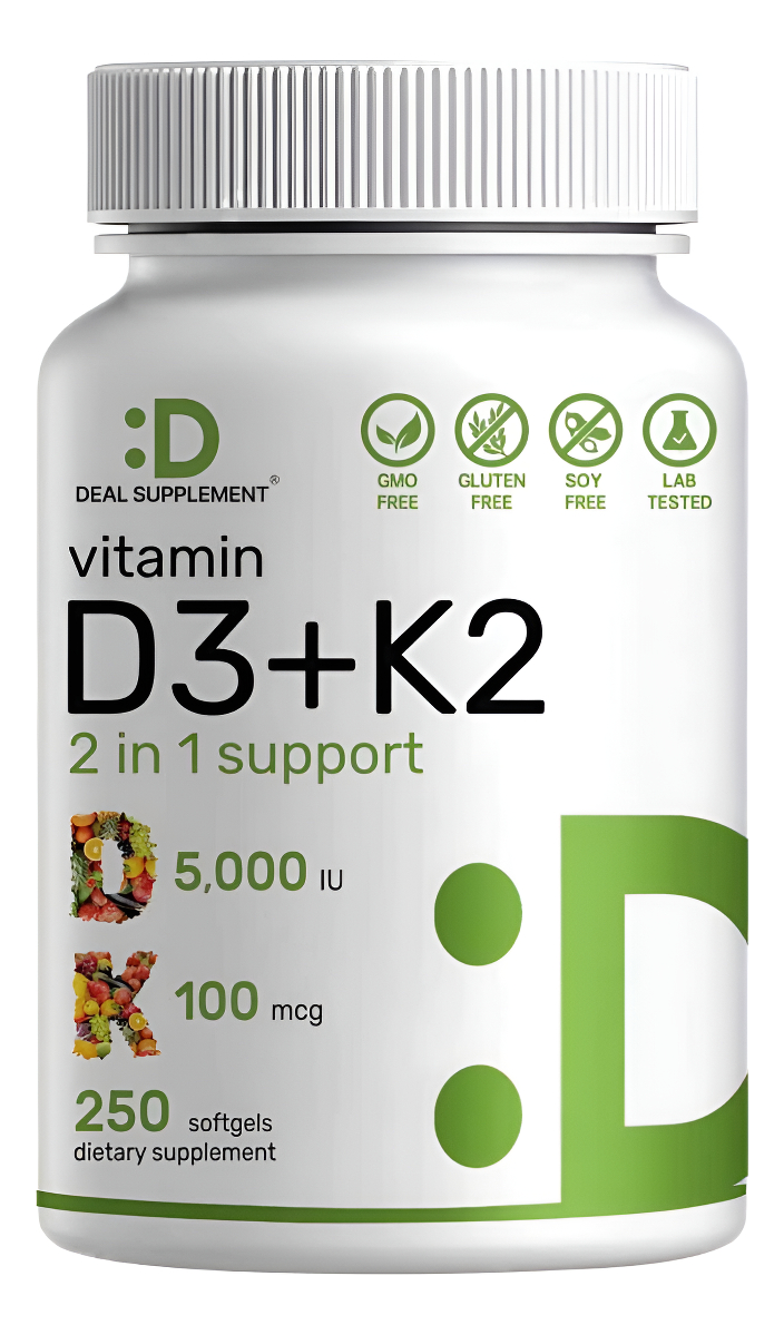 Vitamina D3 Con K2 250caps Deal
