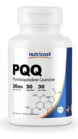 Nutricost Pqq Pyrroloquinoline Quinone 20 Mg 30 Cp Sin Glute