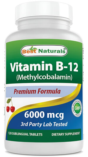 Vitamina B12 6000mcg Best Natur