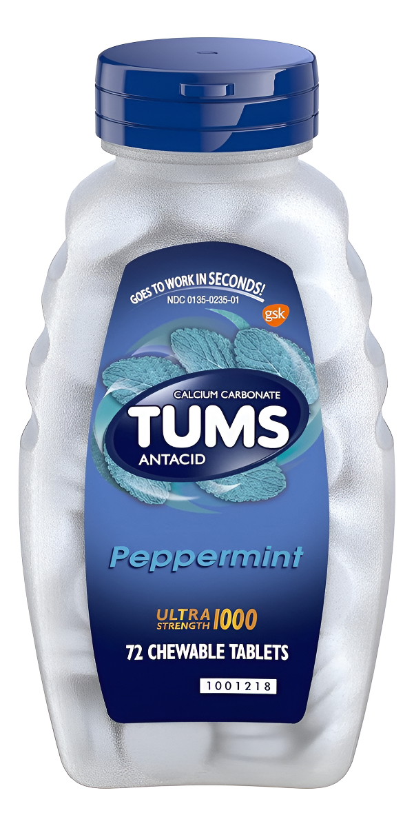 Tums Tabletas Antiácidos Menta