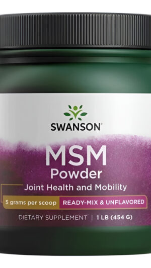 Msm Polvo 1 Libra Swanson Para Articulaciones