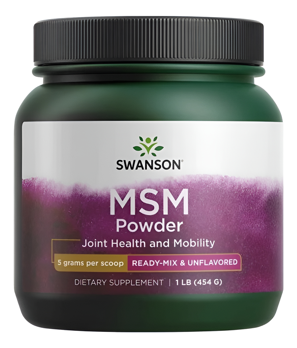 Msm Polvo 1 Libra Swanson Para Articulaciones