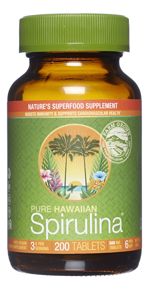 Espirulina Hawaiana 200 Tabs