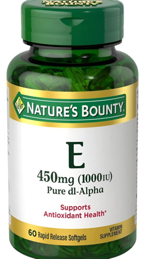 60 Capsulas De Vitamin E