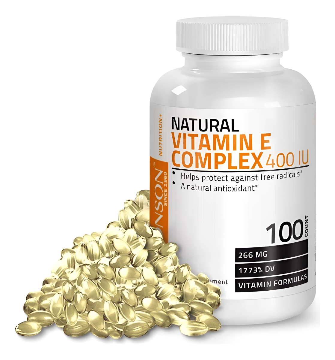 Vitamina E 100cap Bronson